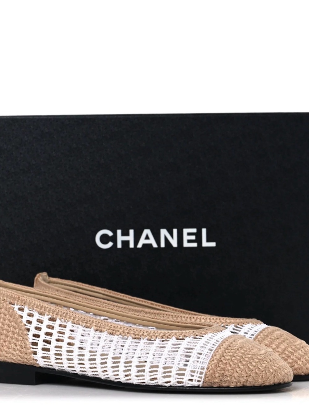 Chanel ballet slippers brand new dust bag and box